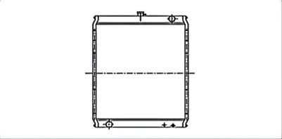 SREXR-KOM075 Engine Cooling PC228US-3 KOMATSU Radiator