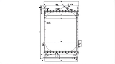 SREXR-KOM093 High Quality Auto WA470-3 WA450-3 KOMATSU Radiator