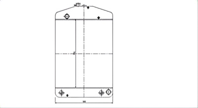 SREXR-KOM102 High Quality Auto WA320-1 WA200-1 WA250-1 WA300-1 KOMATSU Radiator