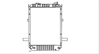 SREXR-KOM106 High Quality Auto WA150-3 KOMATSU Radiator