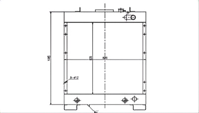 SREXR-KOM117 High Quality Auto D61EX-15 D61PX-15 KOMATSU Radiator