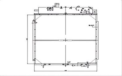 SREXR-KOM121 High Quality Auto D375A-5 KOMATSU Radiator