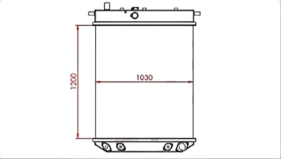 SREXR-KOM129 High Quality Auto D155AX-3 D155AX-5 KOMATSU Radiator