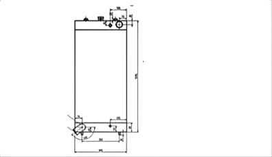 SREXR-KOM155 High Quality Auto D61EX-15EO D61PX-15EO KOMATSU Radiator