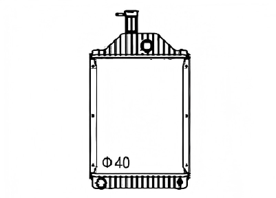 SREXR-NMF015 MASSEY FERGUSON MF 285 Auto Radiators