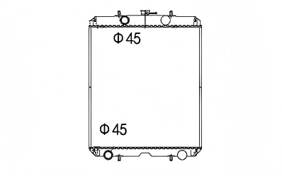 SREXR-YM008 YANMAR Auto Brazing Radiators
