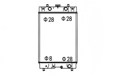 SREXR-YM012 YANMAR Auto Brazing Radiators