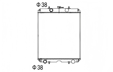 SREXR-YM014 YANMAR Auto Brazing Radiators