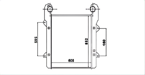 SRTI-DAF003 F95 1987-1998 DAF Intercooler