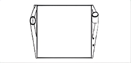 SRTI-FD002 High Performance FORD INTERCOOLER