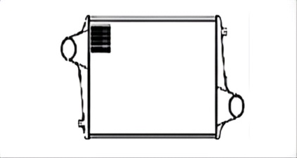 SRTI-FL014 FREIGHTLINER Heavy Truck Auto INTERCOOLER