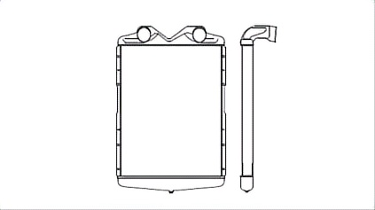 SRTI-FS001 MITSUBISHI FUSO Cooling Intercooler
