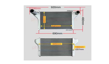 SRTI-HN015 High Quality HINO VICTOR Intercooler