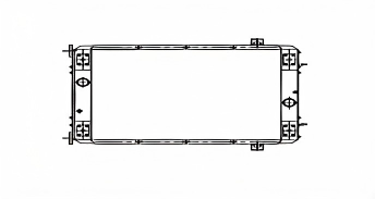 SROXR-JCB008 411 ALUMINIUM JCB OIL COOLER