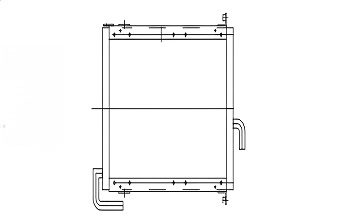 SROXR-HIT008 EX120-1 OIL COOLER